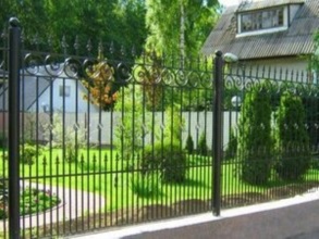 Кованые заборы на ленточном фундаменте 80 метров фото в Реммаше